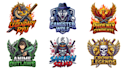 design a anime, gangster, and legends logo