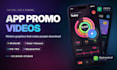 create a professional app promo video with motion graphics