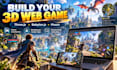 develop 3d web games using threejs and babylonjs