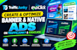 create and optimize banner and native ads on traffic junky and exoclick