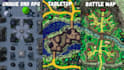 create unique dnd map, roll20 map, fantasy map rpg battle map and tabletop maps