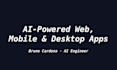 develop your ai powered web mobile or desktop app with react and nextjs