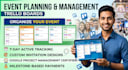 plan and manage your event using trello, with custom design