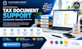 organize tax documents, receipts, invoices and financial records