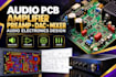 design audio pcb amplifier preamp dac mixer and audio electronics