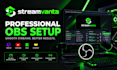 set up and optimize obs studio for professional live streaming