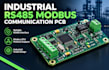 design industrial rs485 modbus communication pcb