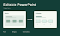 rebuild PDF and ai slides into editable powerpoint