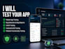 android app testing and