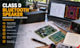 design class d bluetooth speaker hardware and pcb layouts