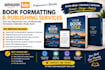be your expert amazon kdp book publishing
