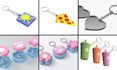design custom printable 3d keychains models stl 3mf 3d lightbox for 3d printing