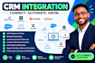 integrate apptivo, intercom, nutshell, odoo, salesforce, salesmate and zendesk