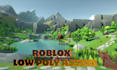 create roblox low poly trees and rocks roblox terrain map environment assets
