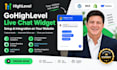 setup gohighlevel live chat widget your website chat automation