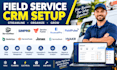 setup servicetitan, simpro, housecall pro, buildops, fieldpulse servicedeck CRM