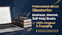ghostwrite your business book and memoir