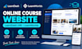 develop learndash lms, wordpress online course website and tutor lms website