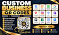 Design custom business qr code, restaurant menu, and social media qr ...