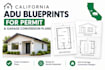 california adu blueprints, permit garage, conversion plans