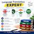 translate english urdu hindi and other languages