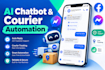 build a custom ai chatbot and automated order dispatch agent with python