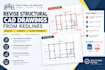 structural cad drawings, redlines, markups, review comments