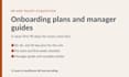 build your employee onboarding plan, checklists, and manager guide