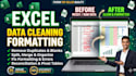 do excel data cleaning formatting and merging