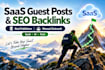 provide saas guest post backlinks through premium guest posting services