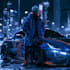 create cyberpunk character art