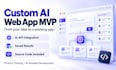 design and build a custom ai web app mvp