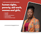 write compelling papers and articles on all humanitarian topics