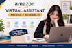 be your amazon virtual assistant for a to z management