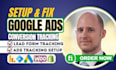 setup google ads conversion, ga4 ecommerce tracking, enhanced conversion ppc gtm