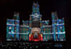 do christmas projection mapping resolume visual led wall festive stage animation