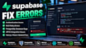 fix supabase database auth rls and postgresql errors