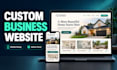 build a responsive business website with an admin panel