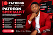 create a patreon content plan and membership calendar