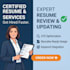 write, review, and update your professional resume
