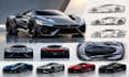 create concept car designs, vehicle concept and automative illustrations