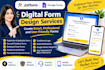 create professional jotform and google forms with automation