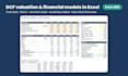 build a financial model, dcf valuation or portfolio tracker in excel