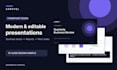 design a modern editable powerpoint presentation
