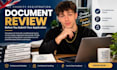 review UK charity registration documents before submission