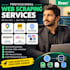 do any web scraping, web scraper, yellow pages scraping, amazon scraping