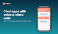 build a flutter chat app with voice and video calling