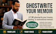 ghostwrite your trauma healing or motivational memoir
