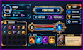 design professional game UI UX, hud, menus and interfaces