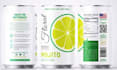 design premium can labels, bottle labels, beverage packaging